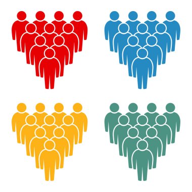 Sembol, insan ikonu. vektör dosyası.