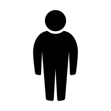 Sembol, insanlığın simgesi. Vektör dosyası.