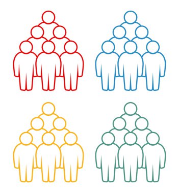 Sembol, insan ikonu. vektör dosyası.