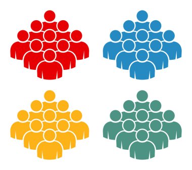 Sembol, insan ikonu. vektör dosyası.