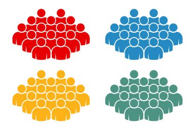 Sembol, insan ikonu. vektör dosyası.