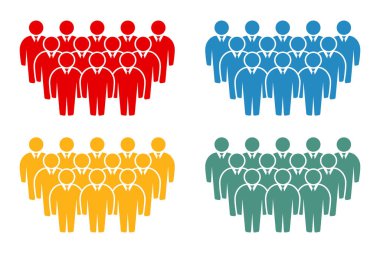 Sembol, insan ikonu. vektör dosyası.