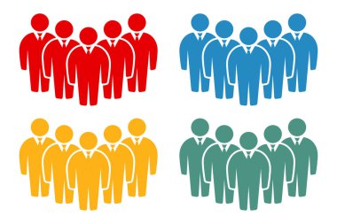 Sembol, insan ikonu. vektör dosyası.