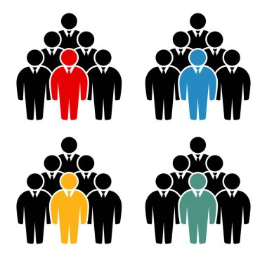 Sembol, insan ikonu. vektör dosyası.