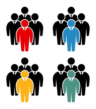 Sembol, insan ikonu. vektör dosyası.