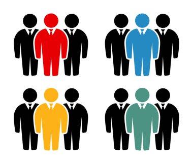 Sembol, insan ikonu. vektör dosyası.