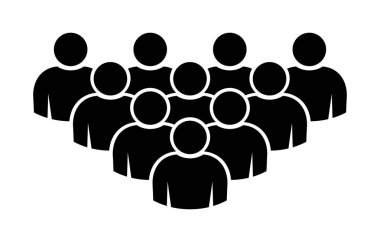 Sembol, insan ikonu. vektör dosyası.