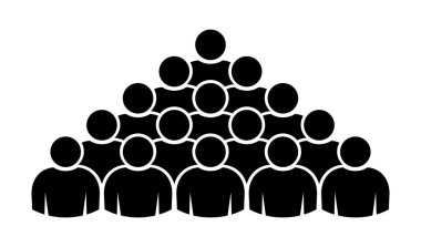 Sembol, insan ikonu. vektör dosyası.