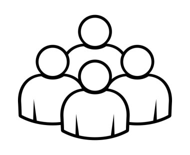 Sembol, insan ikonu. vektör dosyası.