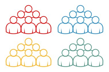 Sembol, insan ikonu. vektör dosyası.