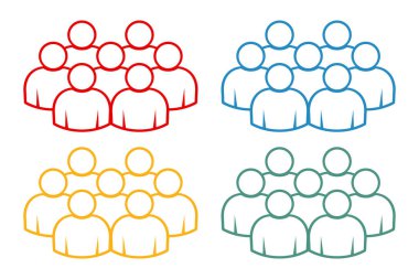 Sembol, insan ikonu. vektör dosyası.