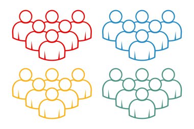 Sembol, insan ikonu. vektör dosyası.