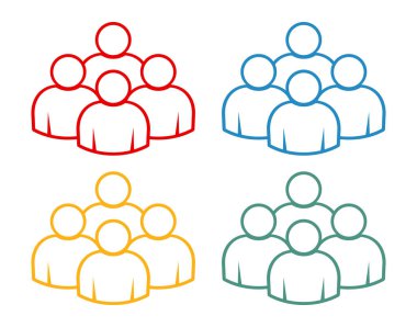 Sembol, insan ikonu. vektör dosyası.