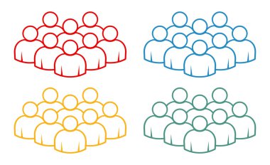 Sembol, insan ikonu. vektör dosyası.