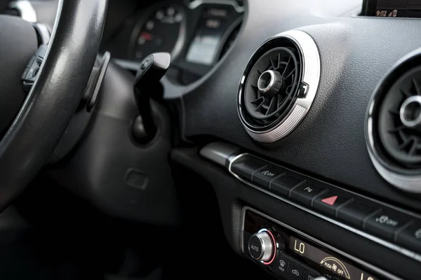 Mugla Törökország 2023 Június Audi Car Interior Working Air Condition — Stock Fotó