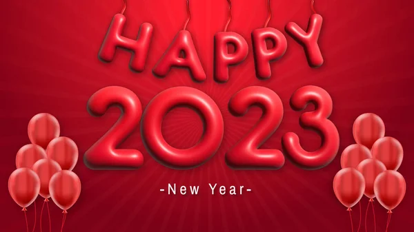Bonne Année 2023 Texte Effet — Image vectorielle