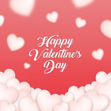 14 Şubat Sevgililer Günü sosyal medya şablonu