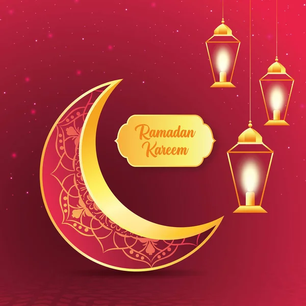 Ramadan Eid Fitr Social Media Banner Template — Archivo Imágenes Vectoriales
