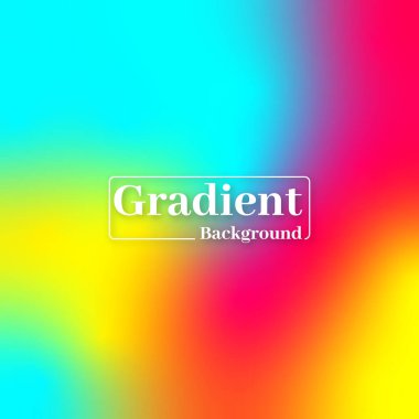  Renkli gradyan arkaplan tasarımı