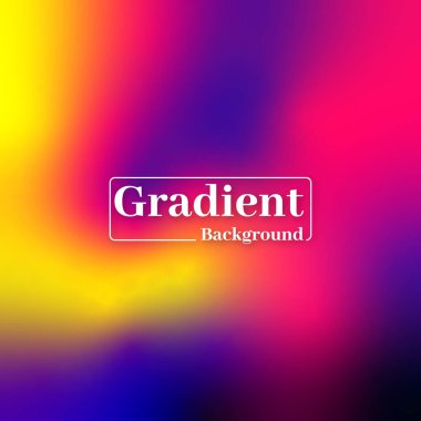  Renkli gradyan arkaplan tasarımı