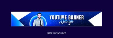 Yaratıcı youtube afiş şablonu
