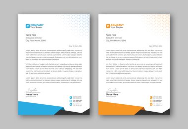 İşiniz için profesyonel yaratıcı antetli şablon tasarımı