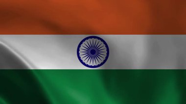 Hindistan ulusal bayrağını sallayan, Hindistan ulusal bayrağını sallayan video arka planı
