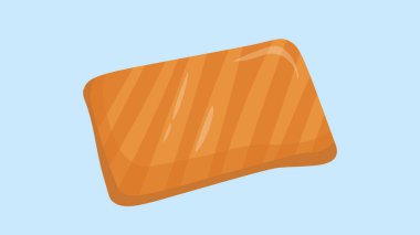 Çizgi film besin simgesinin vektör çizimi