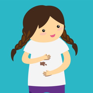 Küçük oyuncak ayısı olan kız