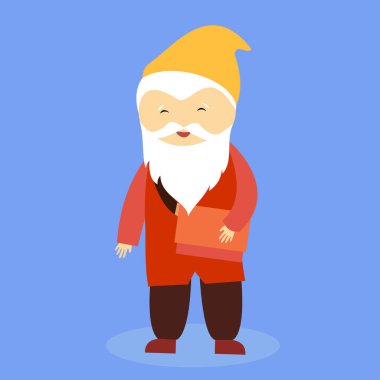 Sakallı ve şapkalı Noel Baba