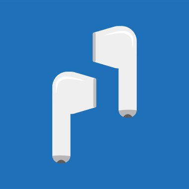 Modern kulaklıkların vektör çizimi