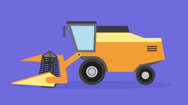 Tekerlekli biçerdöveri tarımsal olarak birleştirin