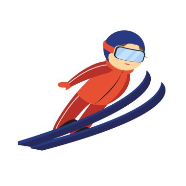 Beyaz arkaplan vektör illüstrasyonunda maskeli ve gözlüklü adam