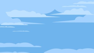 Gökyüzü arkaplan çizimi