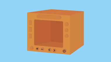 Modern b 'nin vektör çizimi dizüstü bilgisayarın ikonundan yoksun