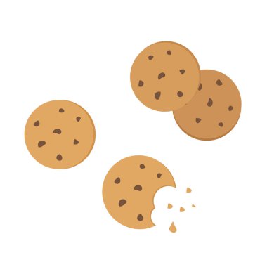 Fırın ikonları ayarlandı. Yemek tarzı. vektör illüstrasyonu