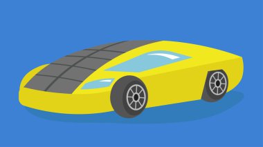 Araba ikonu. vektör illüstrasyonu