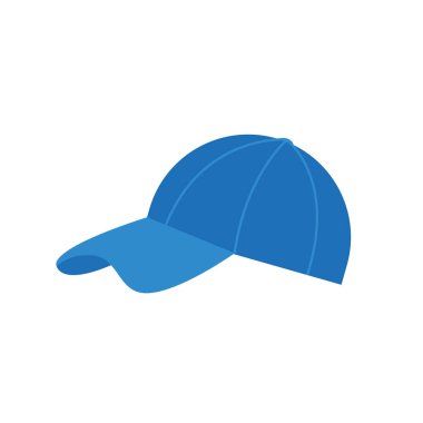 Şapka ikonu. çizgi film illüstrasyonu 