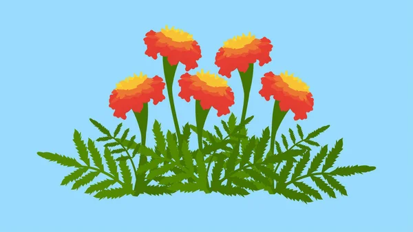 Ilustração Vetorial Flores — Vetor de Stock