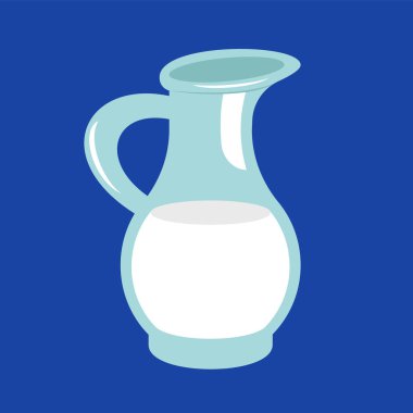jug of milk icon. cartoon of greek bottle vector illustration for web design