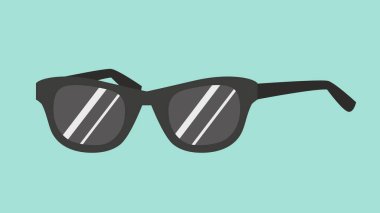 sunglasses icon. web simple illustration