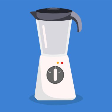 kitchen blender icon. flat illustration for web design