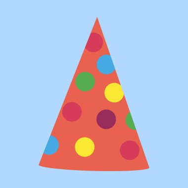 vektör çizim parti şapkası.