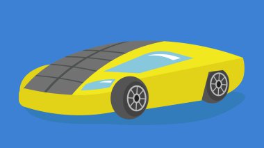 Araba ikonu. vektör illüstrasyonu