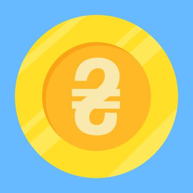 Bitcoin simgesi. vektör illüstrasyonu