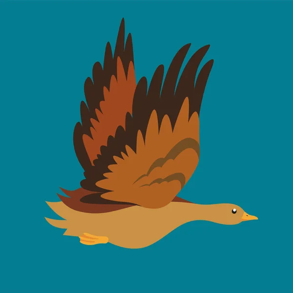 Bird Flying Icon Illustration Design — Stock vektor