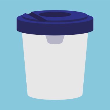 Kahve fincanının vektör çizimi