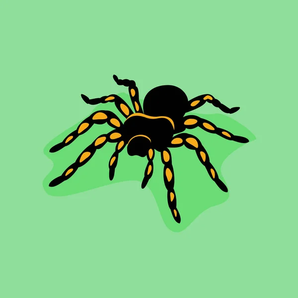 Spider Web Icon Simple Illustration — Vetor de Stock