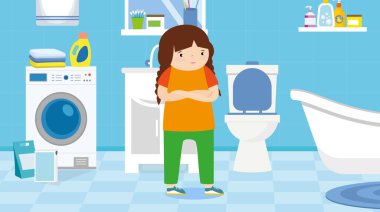 genç kadın banyoda 