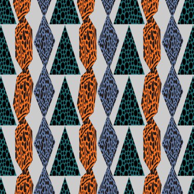 Gümüş beyaz arka planda kusursuz vektör deseni çakışması.